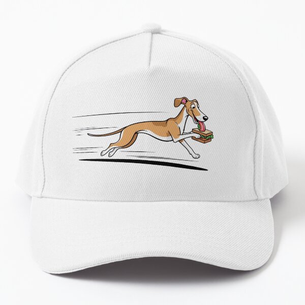 Vista previa del artículo con la obra «Whippet amante de los sándwiches», diseñado y vendido por WhippetySplit.