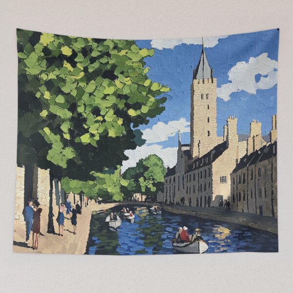Item preview, Cambridge | Post-impressionist painting style designed and sold by ComicsFactory.