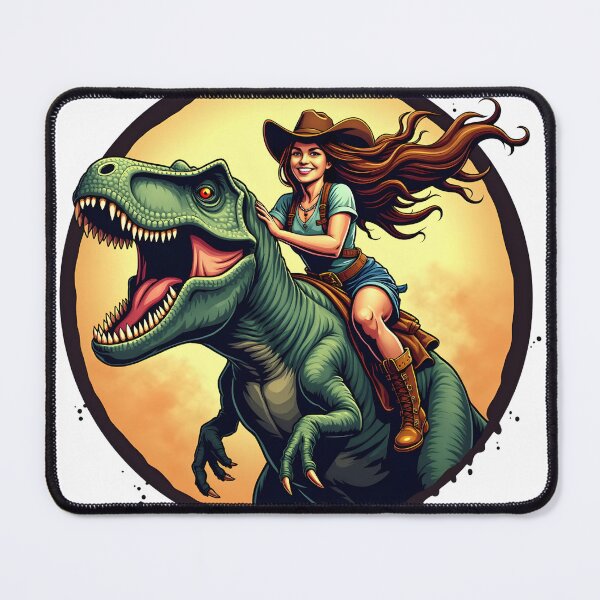 Item preview, Adventurer rides a T-Rex designed and sold by hoodie-store.