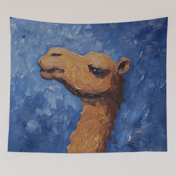 Item preview, Camel | Post-impressionist painting style designed and sold by ComicsFactory.