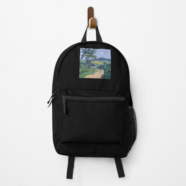 Item preview, Cameroon landscape | Post-impressionist painting style designed and sold by ComicsFactory.