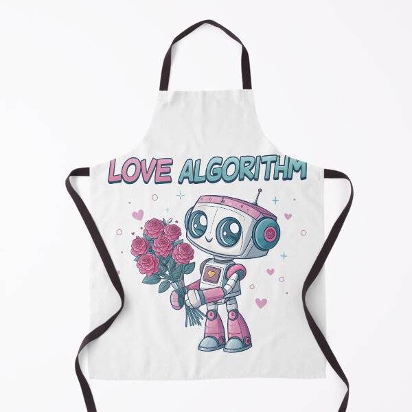 Item preview,  Cute Robot Love Algorithm T-Shirt Adorable AI Romance Design designed and sold by AnnDesignStudio.