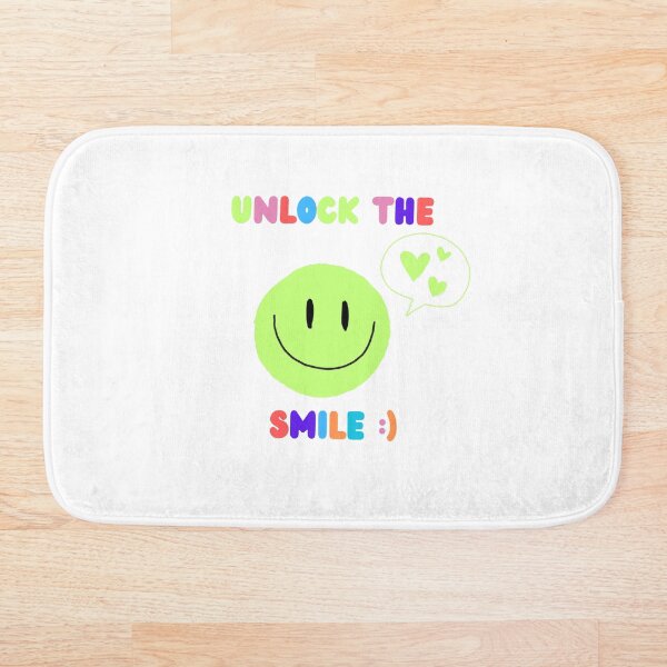Item preview, Unlock the smile, Smile Shirt, trendygirlstshirt, smileyfacetee designed and sold by SunAndJune.