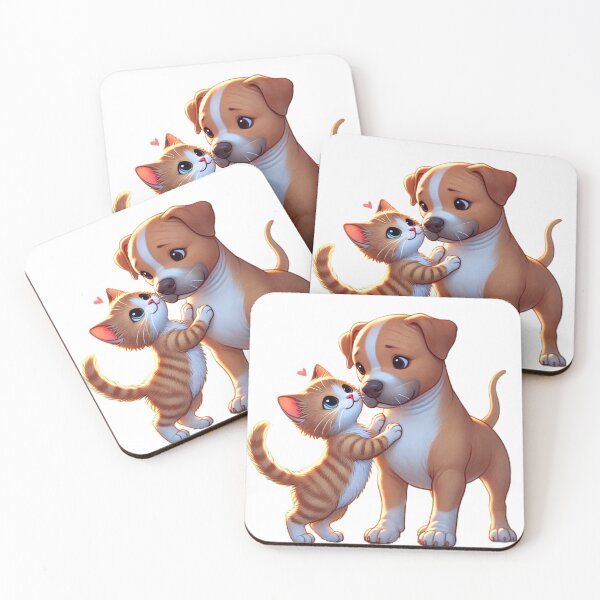 Item preview, Cat, dog, kitbull, pitbull, animals  designed and sold by B-M-Store.