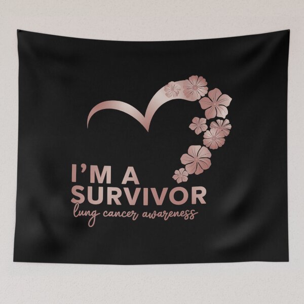 Item preview, Womens I'm a Survivor. Lung Cancer Awareness designed and sold by tearbytea.
