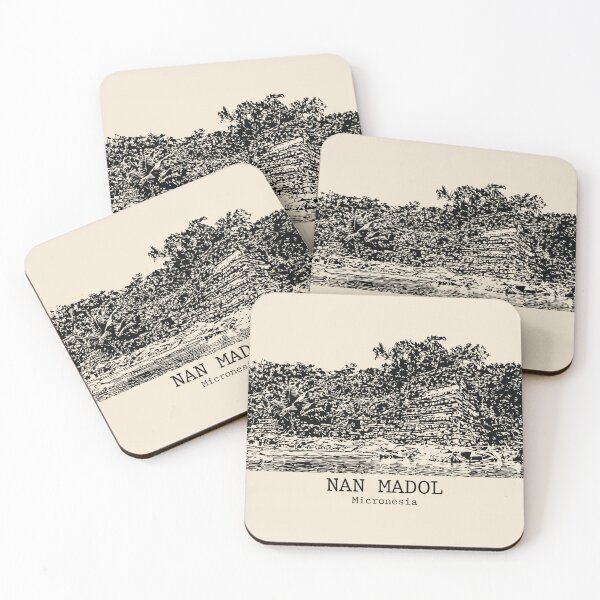 Item preview, Nan Madol - Micronesia designed and sold by Lakeric Cityscapes.