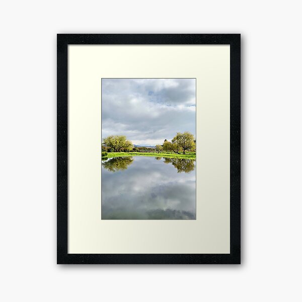 Item preview, Trees Mirrored In The Still Water designed and sold by Ashley Beckton.