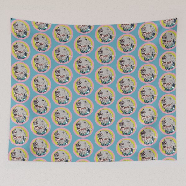 Item preview, Weim I So Cute - Weimeraner - Dog - Illustration designed and sold by vernapoppy.