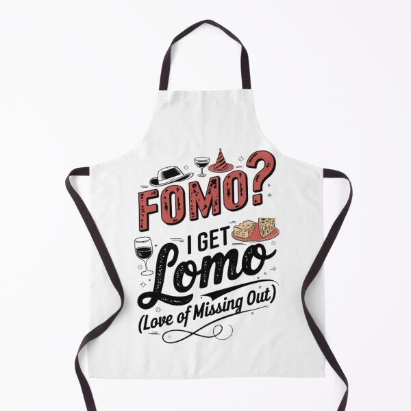 Item preview, FOMO? I Get LOMO (Love of Missing Out) Funny Introvert  designed and sold by DorkDome.