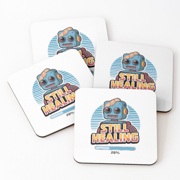 Item preview, Quirky Vintage Robot Design – Sci-Fi, Cyberpunk & Mental Health Art designed and sold by WatermelonPink.