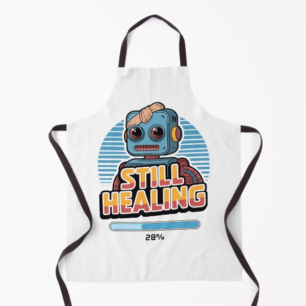 Item preview, Quirky Vintage Robot Design – Sci-Fi, Cyberpunk & Mental Health Art designed and sold by WatermelonPink.