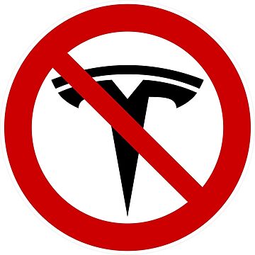 Vorschaubild zum Design Tesla-Stoßstange, Anti-Elon, Anti-Tesla, gekauft, bevor Elon voll draufging, Elon-Stoßstangenaufkleber von MiaSky Fox