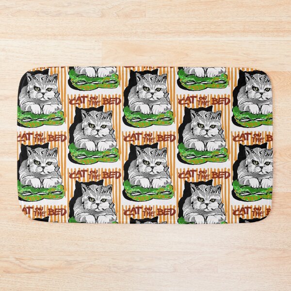 Item preview, Cat on the bed designed and sold by pawelkinart.