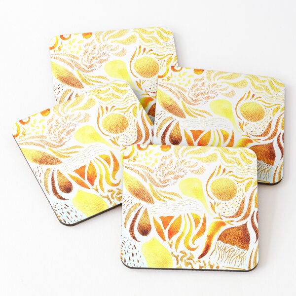 Item preview, Gold Watercolor designed and sold by Maia Imagine.