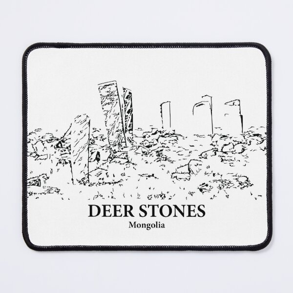 Item preview, Deer Stones - Mongolia designed and sold by Lakeric Cityscapes.