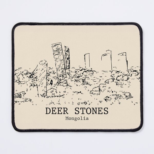 Item preview, Deer Stones - Mongolia designed and sold by Lakeric Cityscapes.