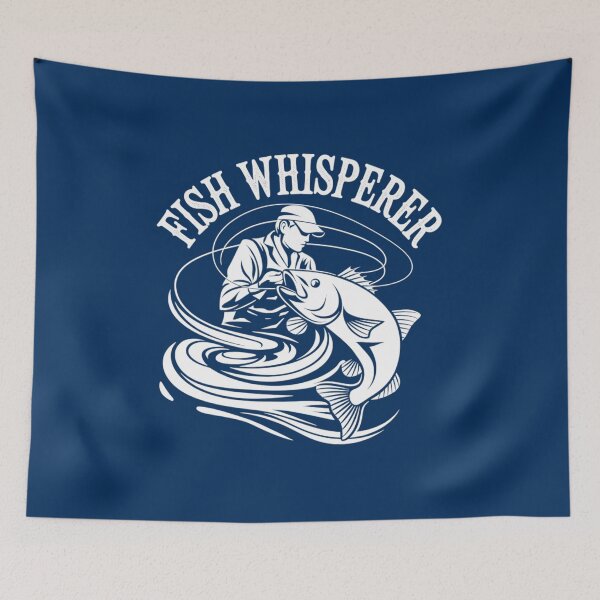 Item preview, Fishing Whisperer Vintage Outdoor Design designed and sold by TeeGrit.