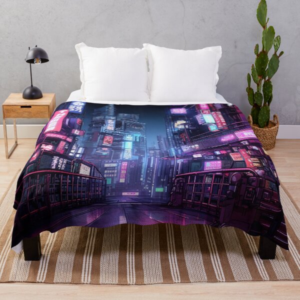 Item preview, Cyberpunk Tokyo Night Street designed and sold by Takeda-art.