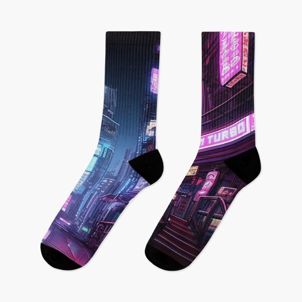 Item preview, Cyberpunk Tokyo Night Street designed and sold by Takeda-art.