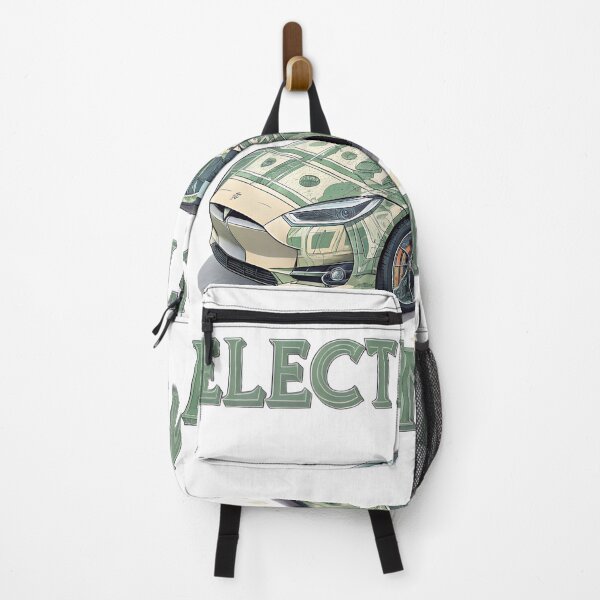 Item preview, Electrifying Economy: Tesla-Inspired EV Wrapped in Dollar Bills - Green Energy Meets Finance Art designed and sold by AnnDesignStudio.