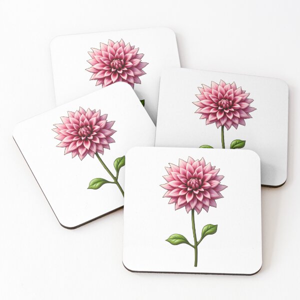 Item preview, Vivid Pink Dahlia Bloom designed and sold by Fikuall.