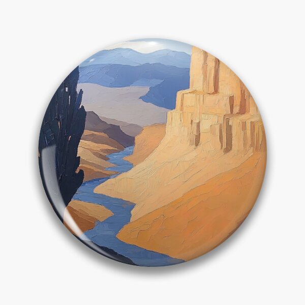 Item preview, Canyon | Post-impressionist painting style designed and sold by ComicsFactory.