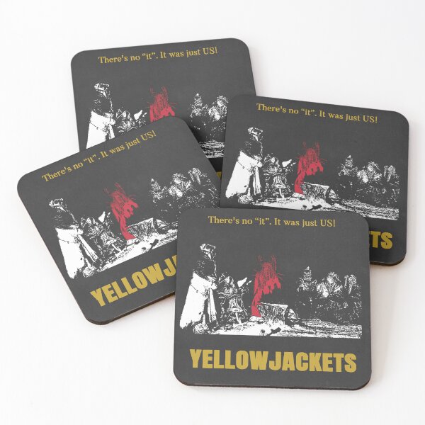 Item preview, yellowjackets it was just us  designed and sold by artsypatterns.