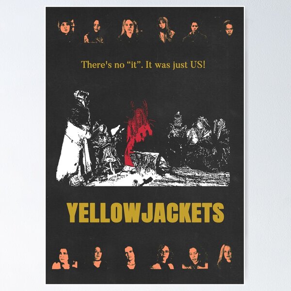 Artikel-Vorschau von Yellowjackets, wir waren allein, designt und verkauft von artsypatterns.