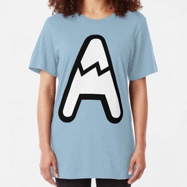 Wavy A Slim Fit T-Shirt