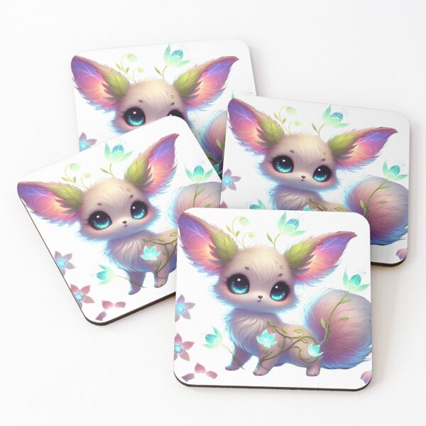 Item preview, Fantasy Creature & Glowing Floral Design designed and sold by Dream Bloom Gallery.