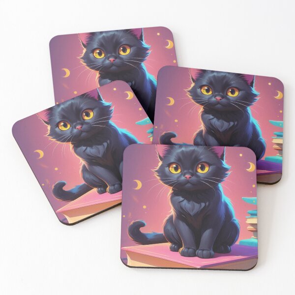 Item preview, Black cat fantasy designed and sold by caperaerik.