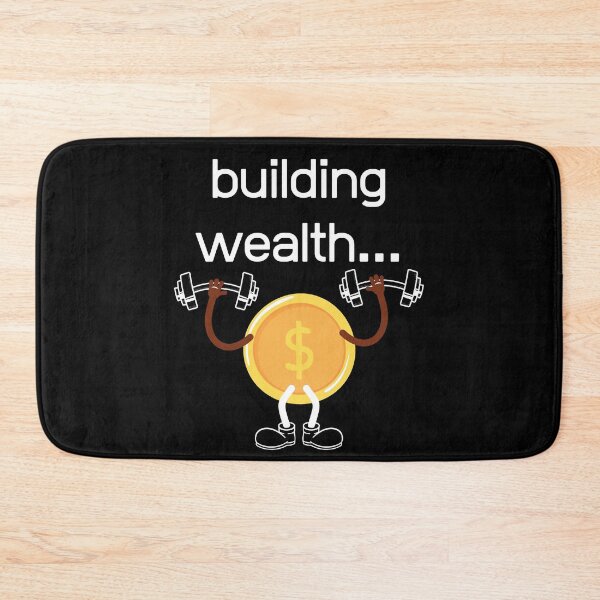 Item preview, Building Wealth One Coin at a Time - white designed and sold by VasInd.