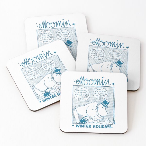 Artikelvorschau, Mumin-Winterferien-Comic Muminpappa & Muminmamma entworfen und verkauft von MoominStore.