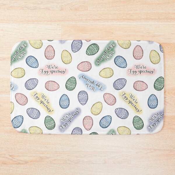Item preview, We're Egg-specting - White designed and sold by HB Loves Crafts.