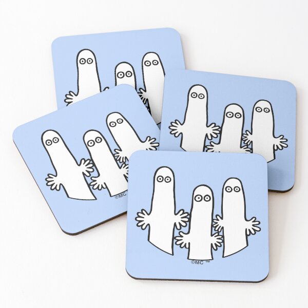 Item preview, Moomin The Hattifatteners Group Of Three designed and sold by MoominStore.