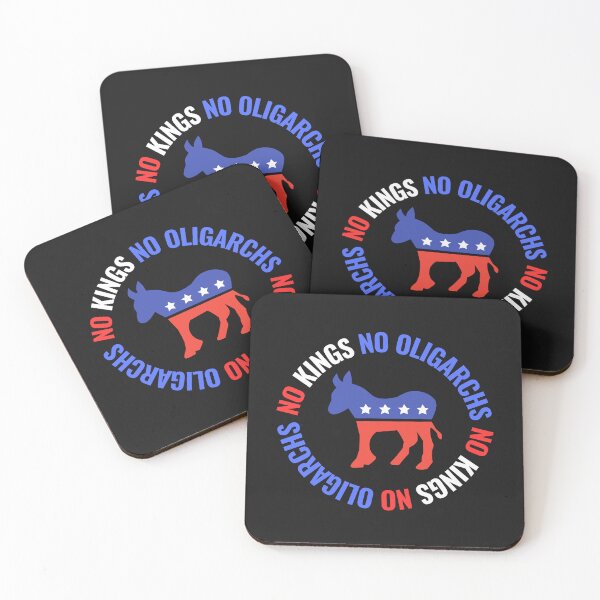 Item preview, no kings no oligarchs designed and sold by TEEJAMBOREE.