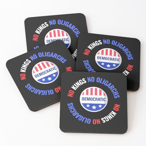 Item preview, no kings no oligarchs designed and sold by TEEJAMBOREE.