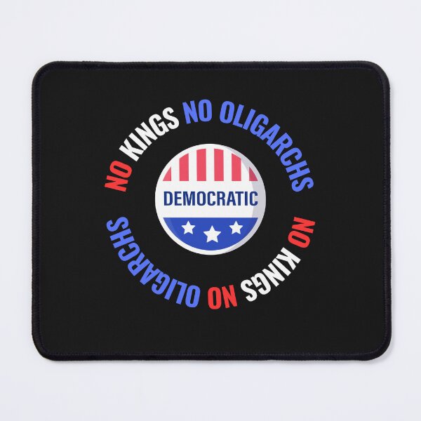 Item preview, no kings no oligarchs designed and sold by TEEJAMBOREE.
