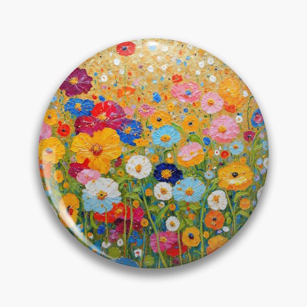 Item preview, Gustav Klimt Flowers designed and sold by maniacfitness.