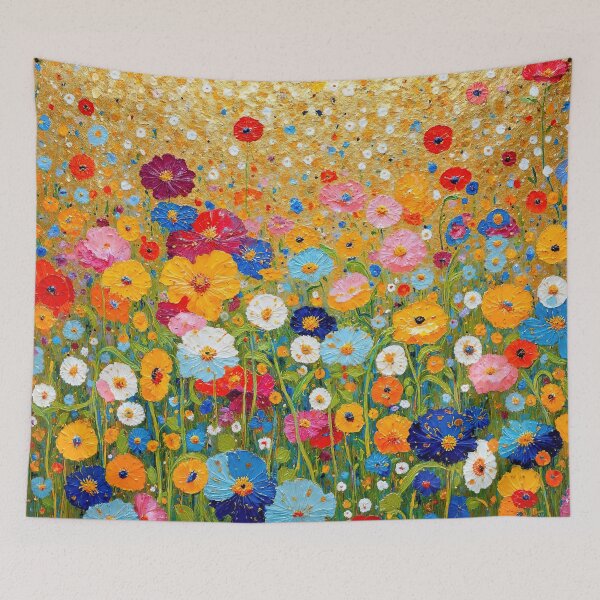 Item preview, Gustav Klimt Flowers designed and sold by maniacfitness.