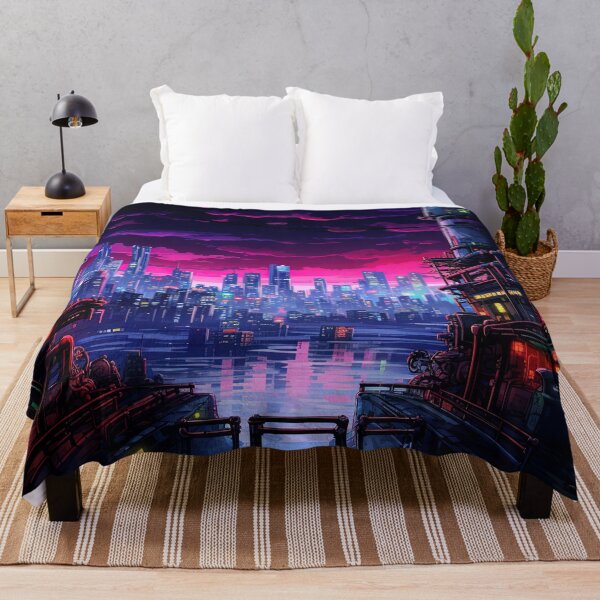 Item preview, Cyberpunk City Waterfront designed and sold by Takeda-art.