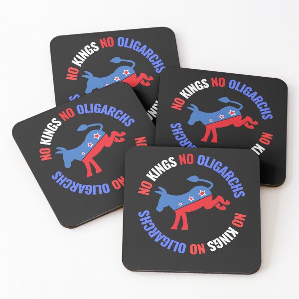 Item preview, no kings no oligarchs designed and sold by TEEJAMBOREE.