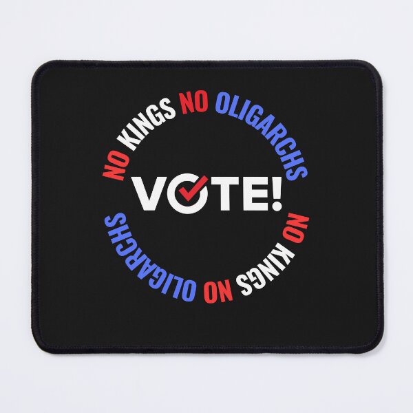 Item preview, no kings no oligarchs designed and sold by TEEJAMBOREE.