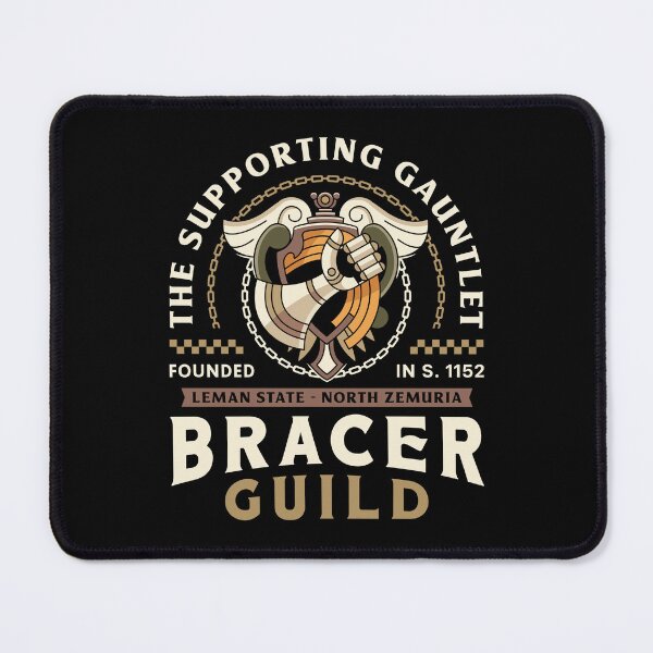Item preview, Bracers Guild Leman Crest designed and sold by Lagelantee.