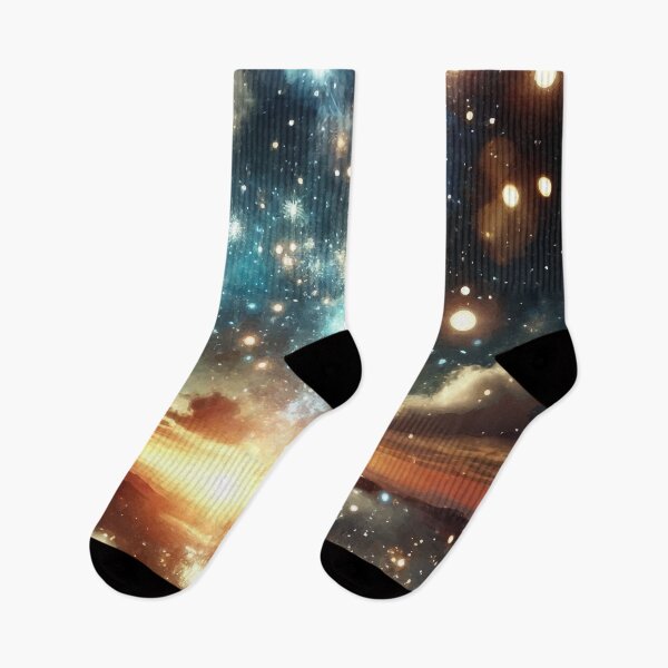 Item preview, Celestial Cascade: Where Stars Fall Like Embers designed and sold by AbstractAnom.