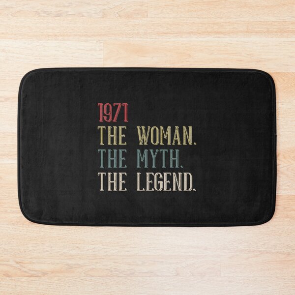 Item preview, 1971 The Woman The Myth The Legend Cool 54th Birthday Gift Funny Vintage Retro Style 54 Year Old Bday Gifts for Women designed and sold by BCNDesign.