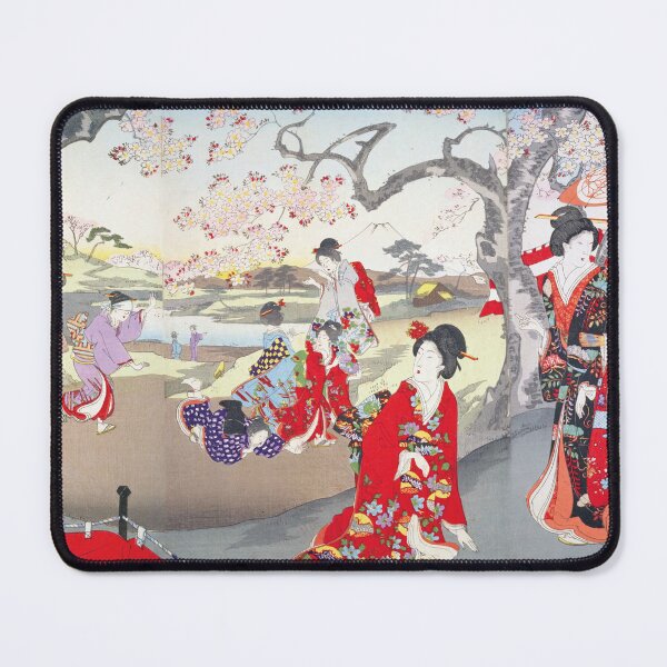 Item preview, Chiyoda Ooku Hanami by Yoshitoshi Yoshu designed and sold by store-wasabi.