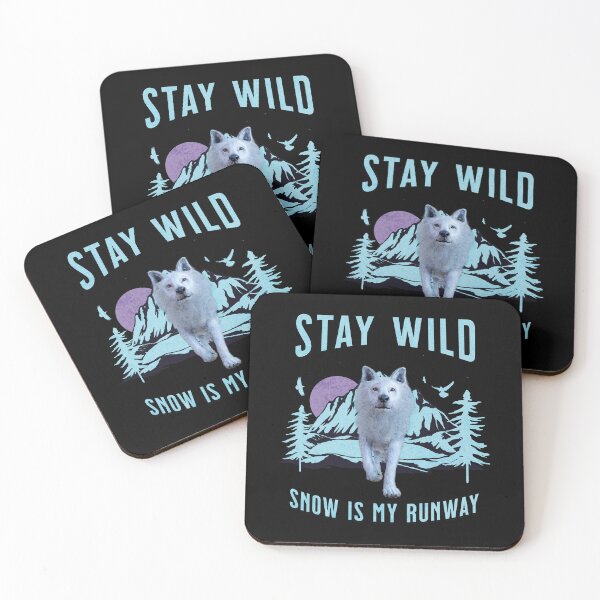 Item preview, Stay Wild Arctic Wolf  designed and sold by Vac1.