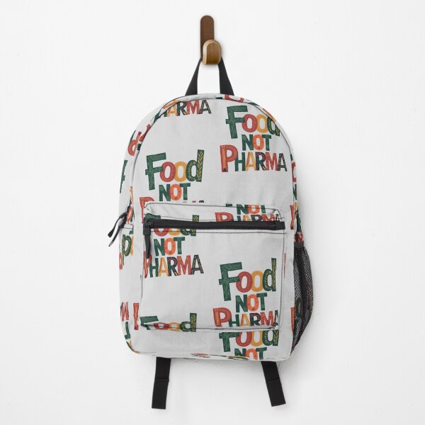 Item preview, Food Not Pharma – Nature Knows Best! designed and sold by Vivid Art Zone.