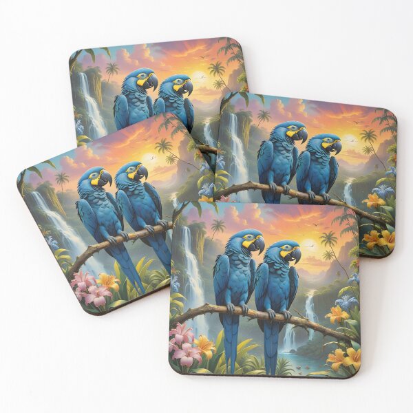 Item preview, Hyacinth Macaws designed and sold by debbiedwarika.